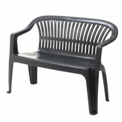 Stapelbank - Anthrazit - Kunststoff