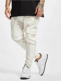 Herren Cargohose Aramis In Weiß