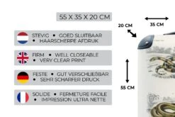 MuchoWow Handgepäckkoffer Schlange - Jahrgang - Reptilien, 4 Rollen, Reisetasche Mit Rollen, Handgepäck Für Ferien, Trolley, Reisekoffer -Tefal Shop 338882f8 163a 559d 903a 614c3b920185