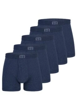 ESGE - Die Wäsche-Macher Retro Boxer 5er Pack - Feinripp Jeans (Spar-Set, 5-St) Pant Mit Eingriff - Baumwolle - Mit Eingriff - Ohne Seitennähte
