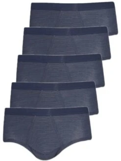 ESGE - Die Wäsche-Macher Slip Herren Slip Mit Eingriff 5er Pack Feinripp (Packung, 5-St) Mit Eingriff