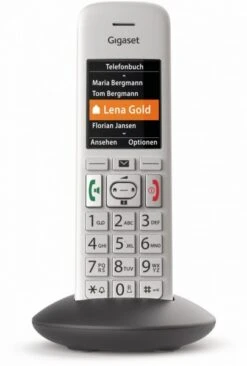 Gigaset E370HX Schnurlos Solo-Handteil Silber/grau