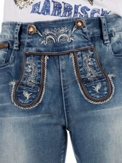 MarJo Jeansbermudas Trachtenjeans K69 FRANZISKA Lang Blau -Tefal Shop 67ec80a3 9d01 5285 9a9a c3b47af4a6d5
