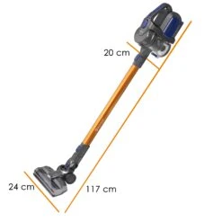 KESSER® 2in1 Zyklon Akku Staubsauger Handstaubsauger | Beutel- Kabelloser | Betriebszeit Bis 55 Min | Elektrobürste | Lithium-Ionen Akku | Decken- Bodenreinigung, | Wandhalterung | -Tefal Shop 8600364700 19495 prod 006