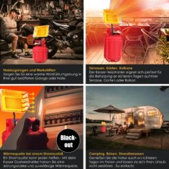 KESSER® Gasheizer Heizstrahler Gas Aufsatz Strahler Inkl. Piezo Zündung Schlauch & Regler Flaschenhalterung Gasheizstrahler Aufsatzheizstrahler Betrieben Mit Propan - Gas Für 5 Kg Oder 11 Kg Flaschen -Tefal Shop 8600364700 24372 prod 003