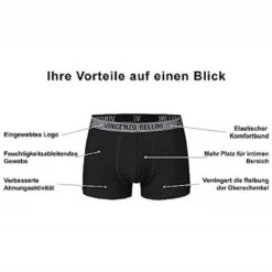 Vincenzo Bellini Boxershorts Vincenzo Bellini Boxershorts 8er Pack In 3 Farbvarianten (8er Pack) Mit Logo Webbund, Doppelt Genäht -Tefal Shop 8b39005a 0217 46c0 9e3f 522908702126