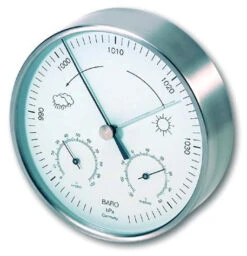 TFA Dostmann Innen-Außen Wetterstation TFA 20.2027.60 Edelstahl