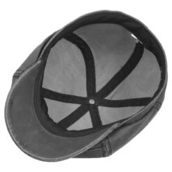 Brooklin Old Cotton Flatcap By Stetson -Tefal Shop Brooklin Old Cotton Flatcap by Stetson schwarz.45102 2f4