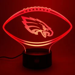 NFL Philadelphia Eagles LED-Leuchte Lampe -Tefal Shop DSC02776