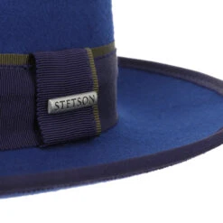 Delrico Fedora Wollhut By Stetson -Tefal Shop Delrico Fedora Wollhut by Stetson blau.62333 4rf2
