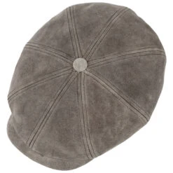 Hatteras New Calf Leather Flatcap By Stetson