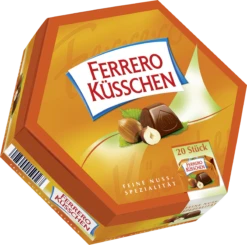 Küsschen Nusspralinen-Spezialität, 20 Stück
