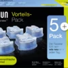 Braun Clean & Renew Reinigungskartuschen Lemon Fresh, Promo-Pack 5+1