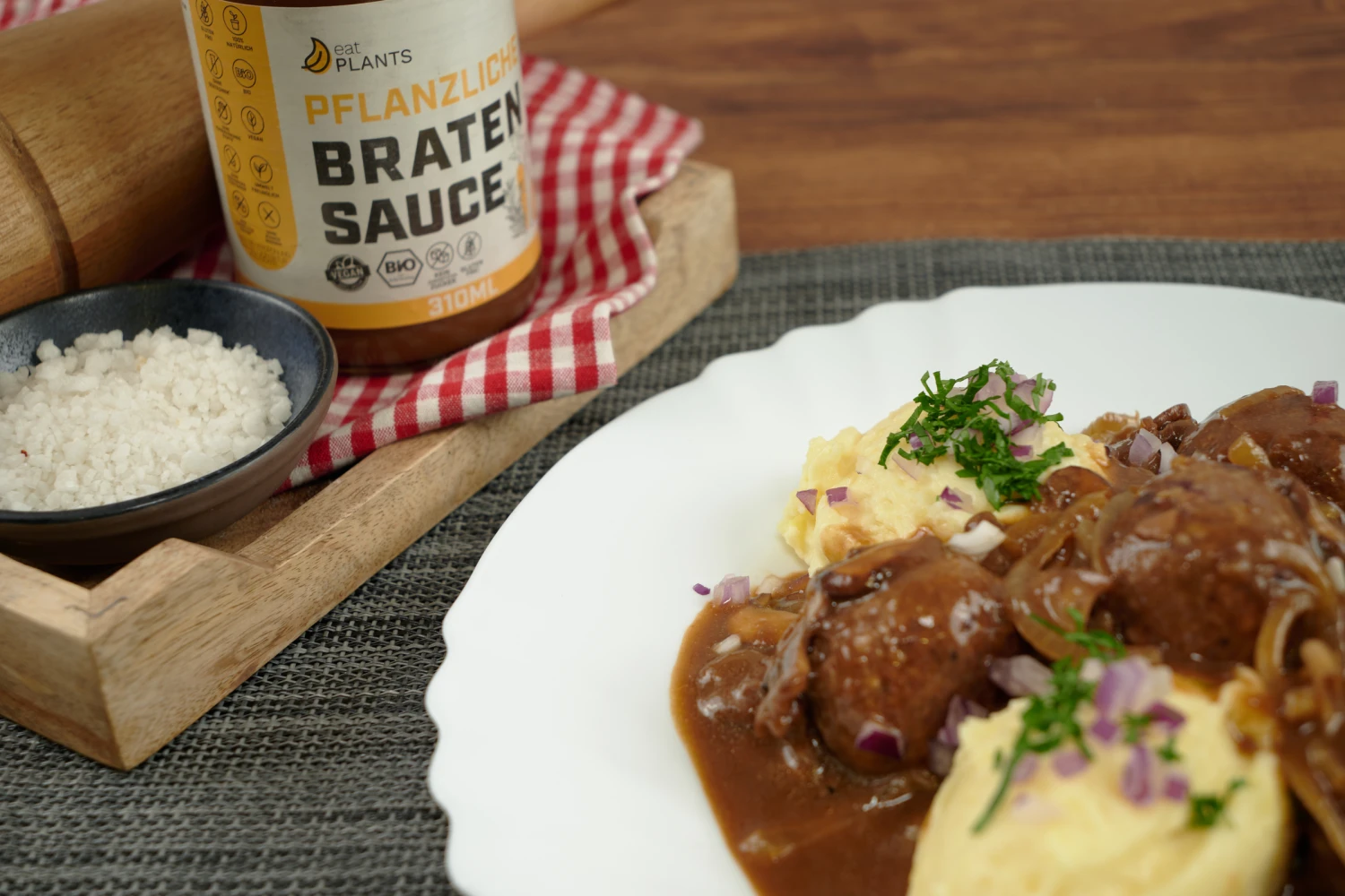 Bio Pflanzliche Bratensauce 4 Bio Pflanzliche Bratensauce – Bild 3