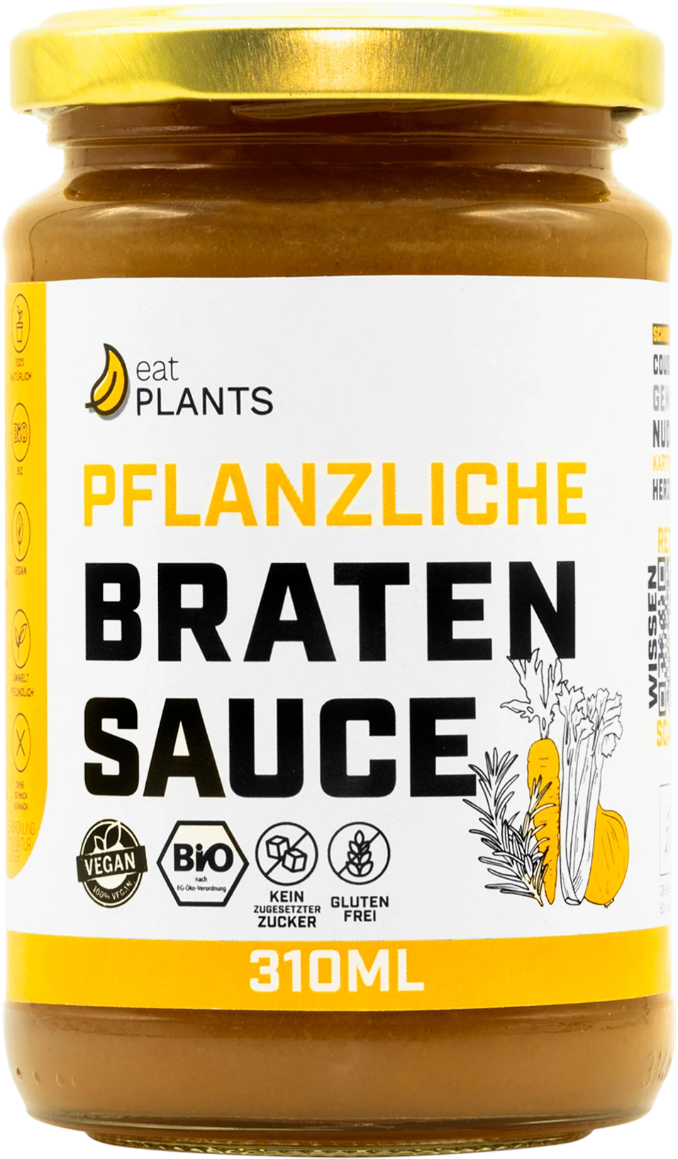 Bio Pflanzliche Bratensauce 2 Bio Pflanzliche Bratensauce
