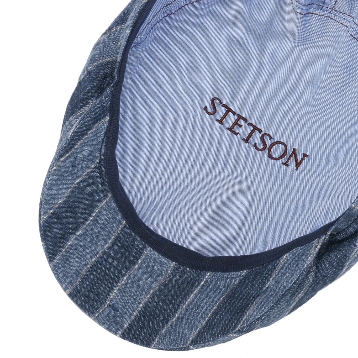 Talcott Stripes Flatcap By Stetson 7 Talcott Stripes Flatcap By Stetson – Bild 5