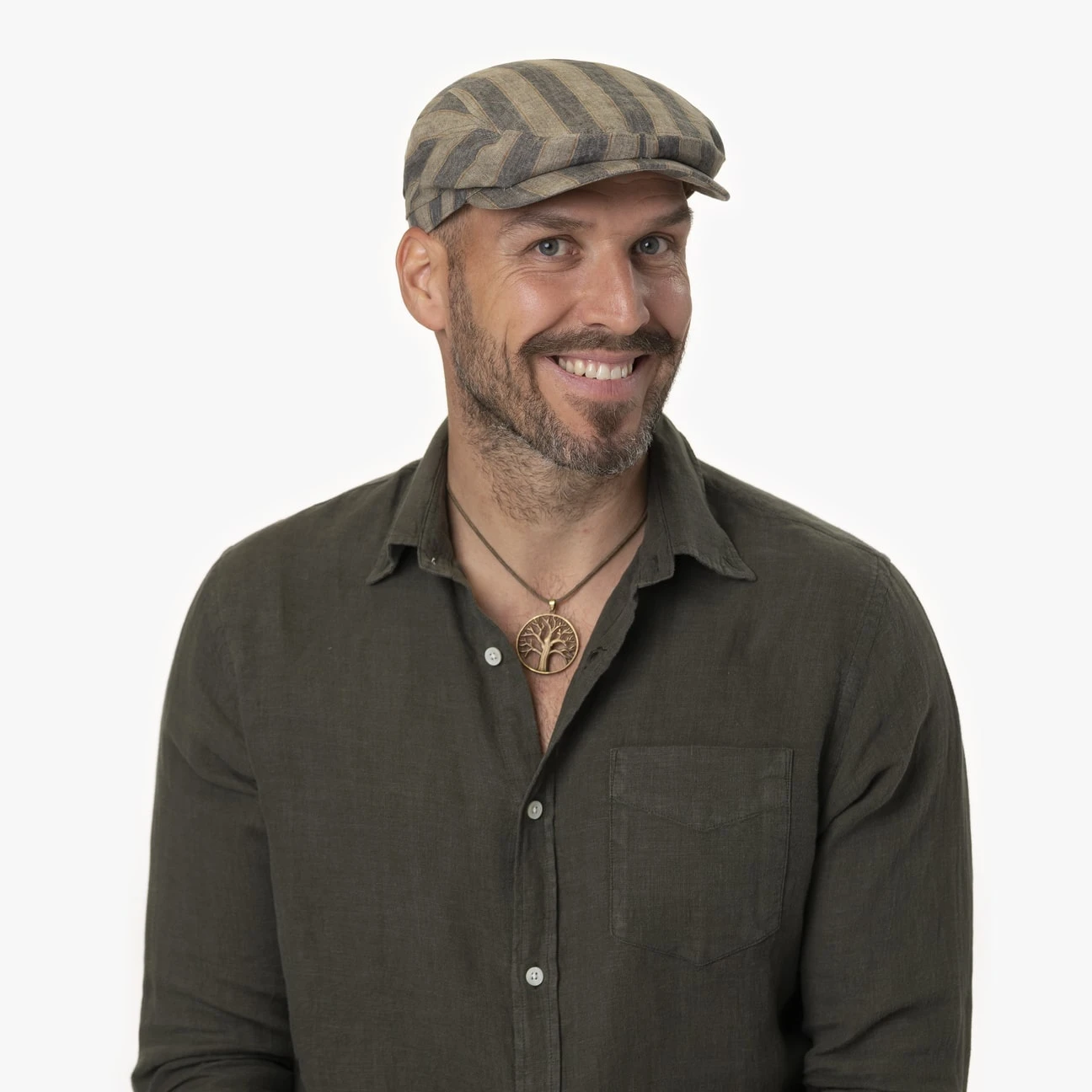 Talcott Stripes Flatcap By Stetson 10 Talcott Stripes Flatcap By Stetson – Bild 8