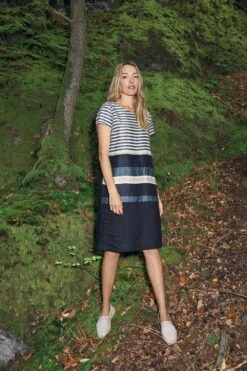 Highmoor Midikleid Leinen-Streifenkleid -Tefal Shop bea4bab0 1394 51a6 8353 2292d3406822