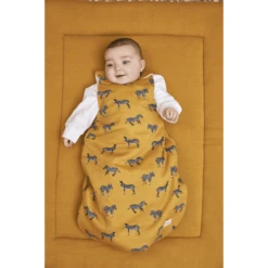 Meyco Schlafsack Jersey 2-tlg Zebra Animal Honey Gold -Tefal Shop meyco schlafsack jersey 2 tlg zebra animal honey gold a329464 4
