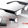 Infactory LED Lesebrille:Modische Lesehilfe Mit Integriertem LED-Leselicht Und Akku, +2,0 Dpt -Tefal Shop nc3935 0