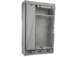 PEARL Stoffschrank:2-türiger Faltschrank Mit 6 Fächern Und 3 Schubfächern, 131-teilig -Tefal Shop nx8110 8