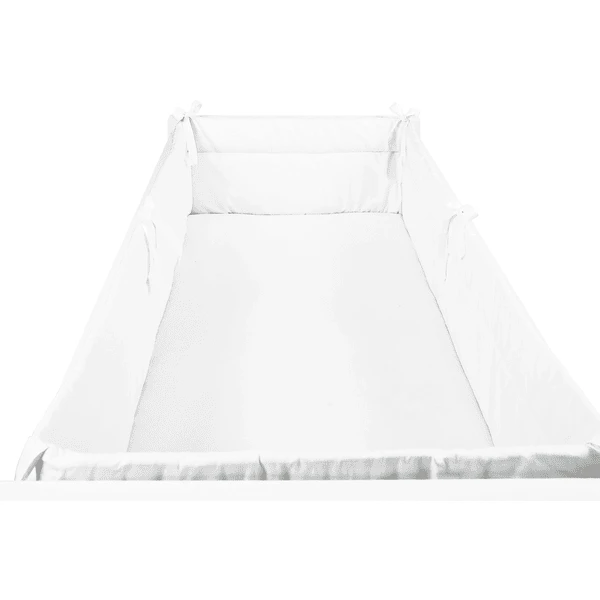 SONNE Rundumnestchen Uni 32x420cm Weiss 3 SONNE Rundumnestchen Uni 32x420cm Weiss