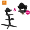 STOKKE® Nomi® Hochstuhl Buche Schwarz + Gratis Baby Set Schwarz 1 STOKKE® Nomi® Hochstuhl Buche Schwarz + Gratis Baby Set Schwarz -Tefal Shop stokke nomi hochstuhl buche schwarz gratis baby set schwarz a413306