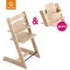 STOKKE® Tripp Trapp® Hochstuhl Oak Natur + Gratis Baby Set Natur -Tefal Shop stokke tripp trapp hochstuhl oak natur gratis baby set natur a383447