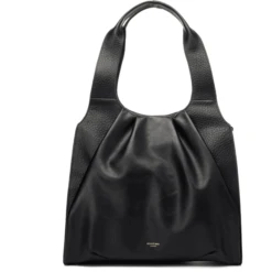 Storksak Wickeltasche Kaia Leather Black