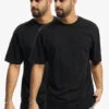 URBAN CLASSICS Herren T-Shirt Tall 2-Pack In Schwarz -Tefal Shop urban classics t shirt schwarz 863591