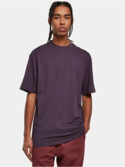 URBAN CLASSICS Herren T-Shirt Tall In Violet
